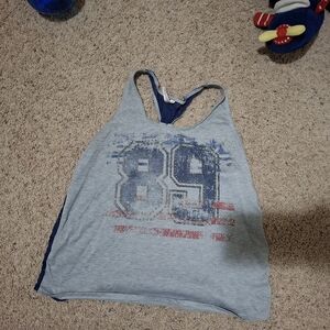 Graphic Tank Top with 89 Print (L)